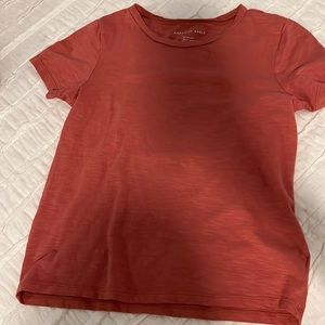 Coral American Eagle tee